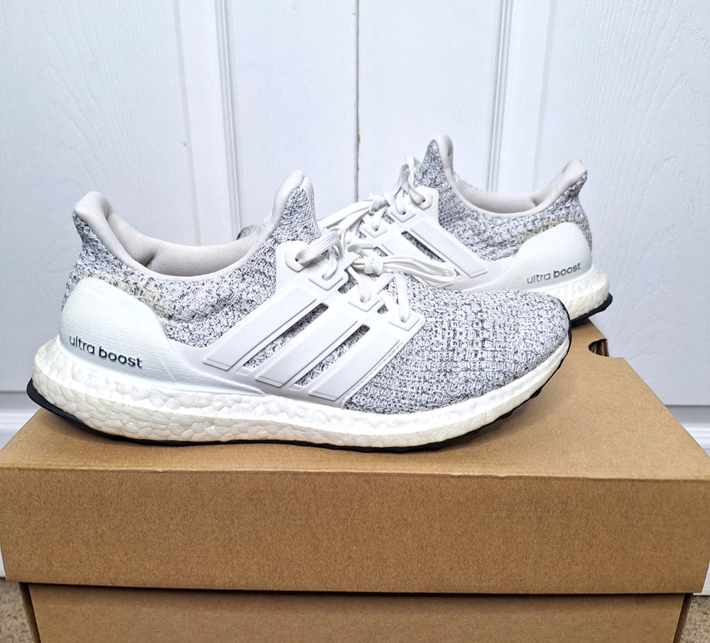 Adidas UltraBoost 4.0 Cloud White Grey F36124 size 8.5 Women's